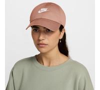 Berretto da tennis Nike Club Unstructured Futura Wash - rose gold/white - Marrone (M/L)