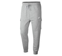 NIKE Club Cargo BB Pantaloni Dk Grey Heather/Matte Silver/W L