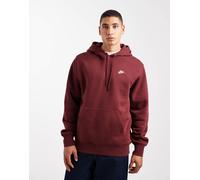 Nike - Club - Felpa con cappuccio bordeaux-Rosso XS