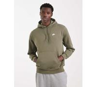 Nike Club Felpa con cappuccio Uomini in oliva, Taglia: S