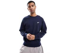 Maglia a girocollo in fleece Nike Club - Uomo - Blu L