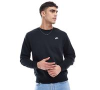 Nike - Club - Felpa in spugna nera-Nero XS
