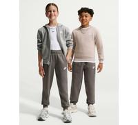 Pantaloni per ragazze Nike Kids Club Fleece - cave stone/white - Marrone (M)
