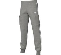 Nike Club+ FLC Pantaloni per Bambini Dk Grey Heather/Base Grey/Whit 7/8 Anni