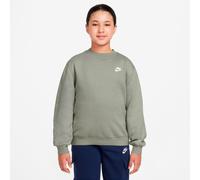 Felpa per ragazze Nike Kids Sportswear Club Fleece - spruce fog/white - Verde (L)
