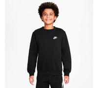 Felpa per ragazze Nike Kids Sportswear Club Fleece Hoodie - Nero M