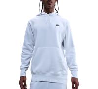 Nike Club Fleece Felpe con cappuccio S Bianco