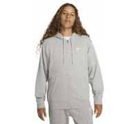 Nike Felpa da Uomo con Cappuccio e Zip Club Grigia Taglia M Codice FN3884-063