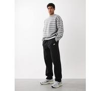 Nike - Club Fleece - Joggers dritti neri con logo-Nero M