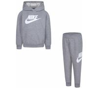 Nike Kids 86l135 Fleece Long Sleeve Set Grigio 4-5 Years Bambino
