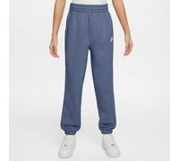 Pantaloni per ragazze Nike Kids Sportswear Club Fleece Loose - world indigo/world indigo/white - Blu (XL)