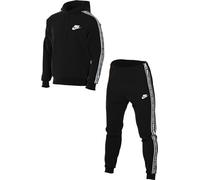 Nike - Club - Tuta sportiva nera con nastro-Nero 2XL