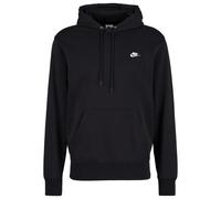 Nike Club Ft Felpa con Cappuccio da Uomo Black/Black/White M