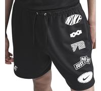 Nike Club FT Flow Cycle - Pantaloncini da uomo, Nero-Nero (Bianco), M