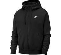 Nike Felpa con cappuccio NSW Club Hoodie Full Zip BV2645-010 Uomo Nero Taglia S