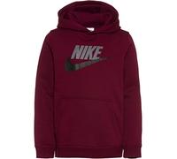 NIKE Club + Hbr Po Felpa con Cappuccio Dark Beetroot/Smoke Grey/Black S