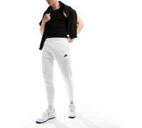 Nike Club - Joggers con fondo elasticizzato bianchi-Bianco XL