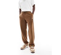 Nike - Club - Joggers dritti marroni-Marrone M