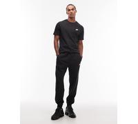 Nike Club - Joggers neri con fondo elasticizzato-Nero L