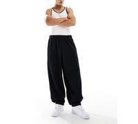 Nike Club - Joggers oversize in spugna neri-Nero L