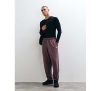 Nike - Club - Joggers oversize in spugna viola-Marrone M