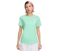 Nike - Women's Sportswear Club Essential - Maglia funzionale S grigio/verde