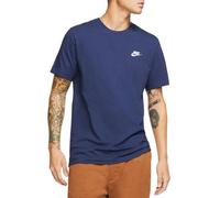 Nike Sportswear Club Short Sleeve T-shirt Blu S / Regular Uomo