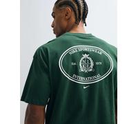 Nike - Club NCC - T-shirt verde con stampa del logo sul retro L