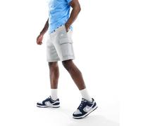 Nike - Club - Pantaloncini cargo grigi in pile-Grigio XS