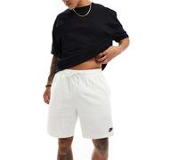 NIKE M NK CLUB KNIT SHORT FQ4359 133 - BIANCO / L