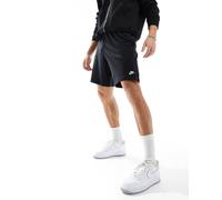 Nike Sportswear Pantaloni 'Club' nero / offwhite, Taglia 31-32