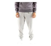 Nike Club, Pantaloni Sportivi Uomo, Dk Grey Heather/Matte Silver/White, L