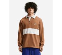 Club Longsleeve Rugby Top Marrone XL