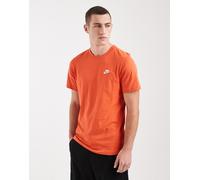 T-shirt da uomo Nike Sportswear Club - orange/white - Arancione (XS)
