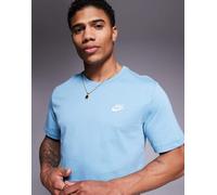 Nike Club - T-shirt azzurra-Blu L