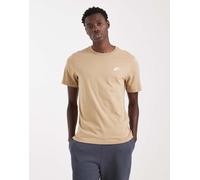 Nike T-shirt Sportswear Club AR4997-297 Cotone Marrone Uomo M