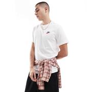 Nike Club - T-shirt bianca-Bianco XS