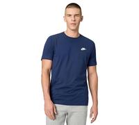 Nike Club, T Shirt Uomo, Blu (Blue), L