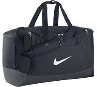 Nike Club Team Swoosh Duffel L Borsone, 58 cm, liters, Nero (Schwarz)