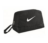 Nike Club Team Swoosh Toiletry Bag Beauty Case, 27 cm, Nero (White)