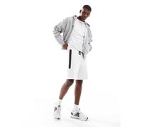 Nike - Club Tech Fleece - Pantaloncini bianchi-Bianco XS