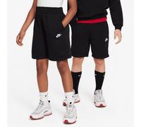 Shorts in French Terry Nike Sportswear Club Fleece - Ragazza - Nero L
