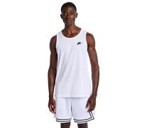Nike Club Uomo - Canotte Bianco - Taglia S - Jersey di cotone White S
