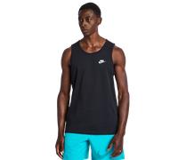 Nike Club Uomo - Canotte Nero - Taglia S - Jersey di cotone Black S