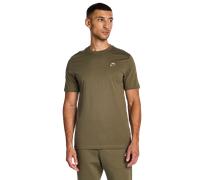 T-shirt da uomo Nike Sportswear Club - medium olive/parachute beige - Verde (M)