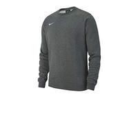 Nike Club19 Crew, Maglietta Sportiva A Maniche Lunghe Unisex Bambini, Charcoal Heathr/White, S