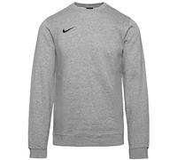 Nike Club19 Crew Maglietta Sportiva A Maniche Lunghe, Uomo, Dk Grey Heather/Black, 2XL