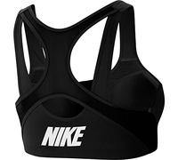 Nike CN3718-010 Shape Zip Bra Reggiseno Sportivo Donna Black/Black/White/(White) S