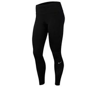 Nike CN8041-010 W NK Epic LX TGHT Leggings Donna Black/Reflective Silv Taglia L