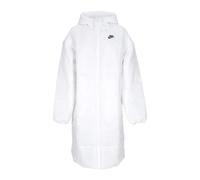 Nike, ,Coats ,Donna ,Bianco ,S Giacca Lunga Piumino Parka Classico Bianco/Nero